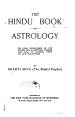 Hindu Book of Astrology, The by Seva, Bhakti