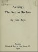 Astrology: The Key to Roulette by Roye, John